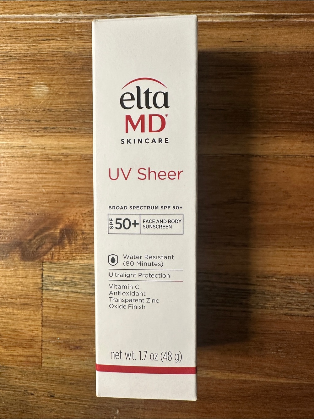 EltaMD sheer SPF 50 NIB
